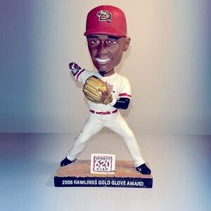 Orlando Hudson Bobblehead Arizona Diamondbacks #1 2006 Rawlings Gold Glove Award